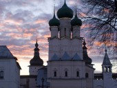 Церковь Иоанна Богослова на закате