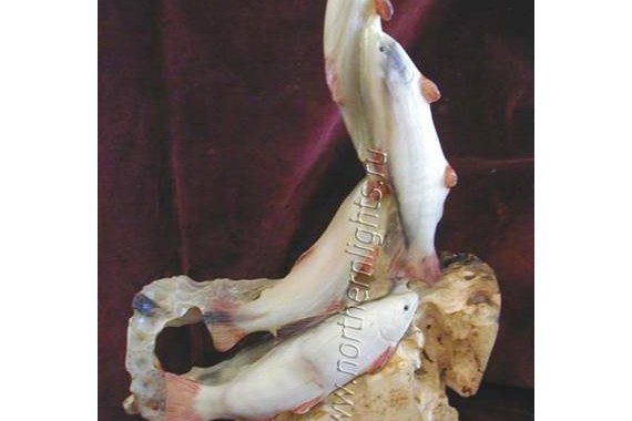 Фотография Скульптуры из рога снежного барана 1