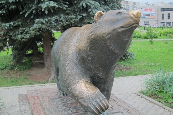 Фотография Памятник «Легенда о пермском медведе» 0