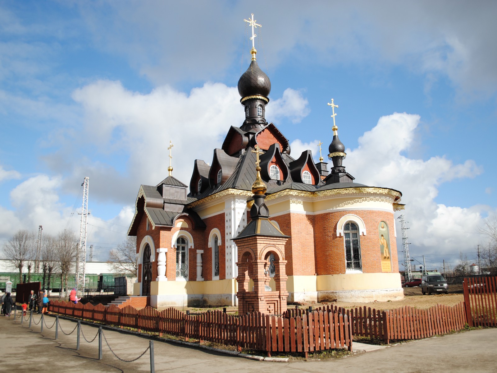 Город Александров Церковь Серафима Саровского