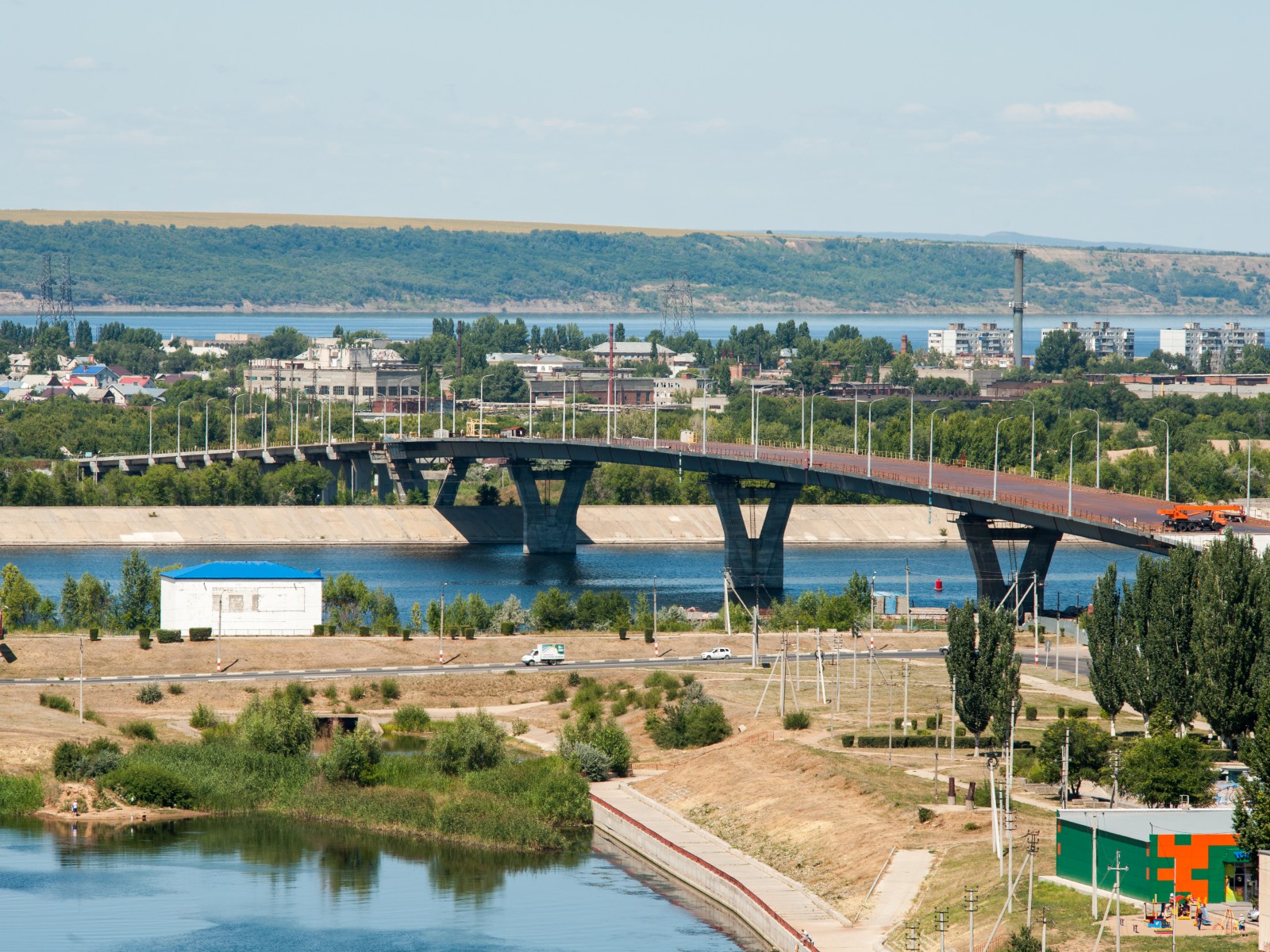 Мост Победы в Балаково (Саратовская область)